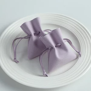 Imitation Purple Leather Pouch Pocket Bag For Jewelry Cosmetics Headphones Custom Wholesale For Business Events Promotion-Softpouches Imitation Purple Leather Pouch Pocket Bag For Jewelry Cosmetics Headphones Custom Wholesale For Business Events Promotion-Softpouches