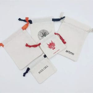 Canvas Pouch Custom Drawstring Gift Jewelry Bag-Softpouches (3) Canvas Pouch Custom Drawstring Gift Jewelry Bag-Softpouches